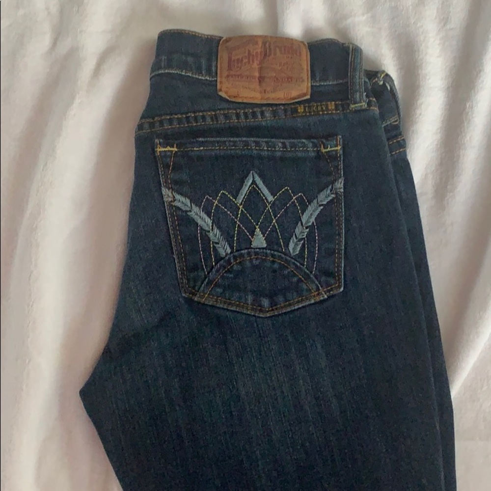 Lucky Brand straight leg jeans